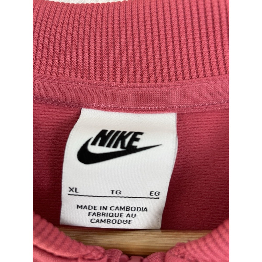 Nike Girls Track Jacket Youth XL Sports Pink Embroidered Logo - Picture 5 of 11